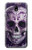 S3582 Purple Sugar Skull Hülle Schutzhülle Taschen für Samsung Galaxy J7 (2018), J7 Aero, J7 Top, J7 Aura, J7 Crown, J7 Refine, J7 Eon, J7 V 2nd Gen, J7 Star