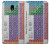 S3383 Periodic Table Hülle Schutzhülle Taschen für Samsung Galaxy J3 (2018), J3 Star, J3 V 3rd Gen, J3 Orbit, J3 Achieve, Express Prime 3, Amp Prime 3