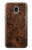 S3405 Fish Tattoo Leather Graphic Print Hülle Schutzhülle Taschen für Samsung Galaxy J3 (2018), J3 Star, J3 V 3rd Gen, J3 Orbit, J3 Achieve, Express Prime 3, Amp Prime 3