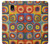 S3409 Squares Concentric Circles Hülle Schutzhülle Taschen für Samsung Galaxy J3 (2018), J3 Star, J3 V 3rd Gen, J3 Orbit, J3 Achieve, Express Prime 3, Amp Prime 3