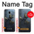 S3438 Danger Radioactive Hülle Schutzhülle Taschen für Samsung Galaxy J3 (2018), J3 Star, J3 V 3rd Gen, J3 Orbit, J3 Achieve, Express Prime 3, Amp Prime 3