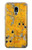 S3528 Bullet Rusting Yellow Metal Hülle Schutzhülle Taschen für Samsung Galaxy J3 (2018), J3 Star, J3 V 3rd Gen, J3 Orbit, J3 Achieve, Express Prime 3, Amp Prime 3