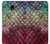 S3539 Mermaid Fish Scale Hülle Schutzhülle Taschen für Samsung Galaxy J3 (2018), J3 Star, J3 V 3rd Gen, J3 Orbit, J3 Achieve, Express Prime 3, Amp Prime 3