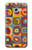 S3409 Squares Concentric Circles Hülle Schutzhülle Taschen für Samsung Galaxy A5 (2017)