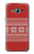S3384 Winter Seamless Knitting Pattern Hülle Schutzhülle Taschen für Samsung Galaxy J3 (2016)