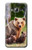 S3558 Bear Family Hülle Schutzhülle Taschen für Samsung Galaxy J3 (2016)