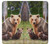 S3558 Bear Family Hülle Schutzhülle Taschen für Samsung Galaxy J3 (2016)