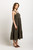 Designer Maxi Dress Organic Cotton Green