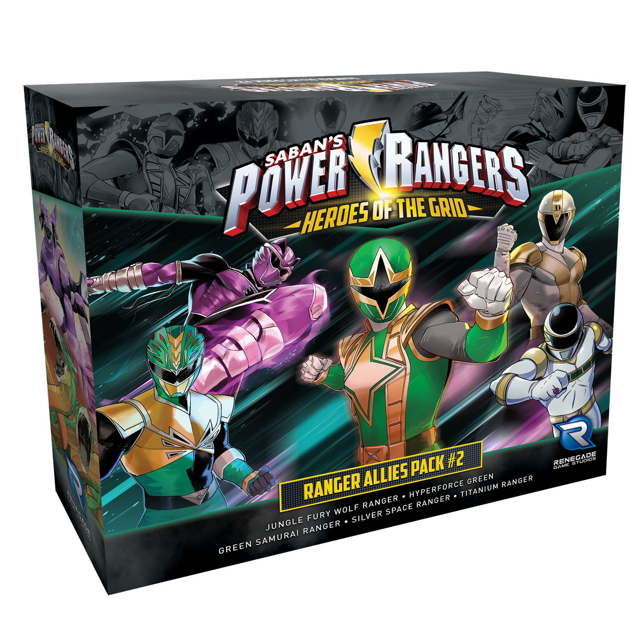 Power Rangers Products - Renegade Game Studios
