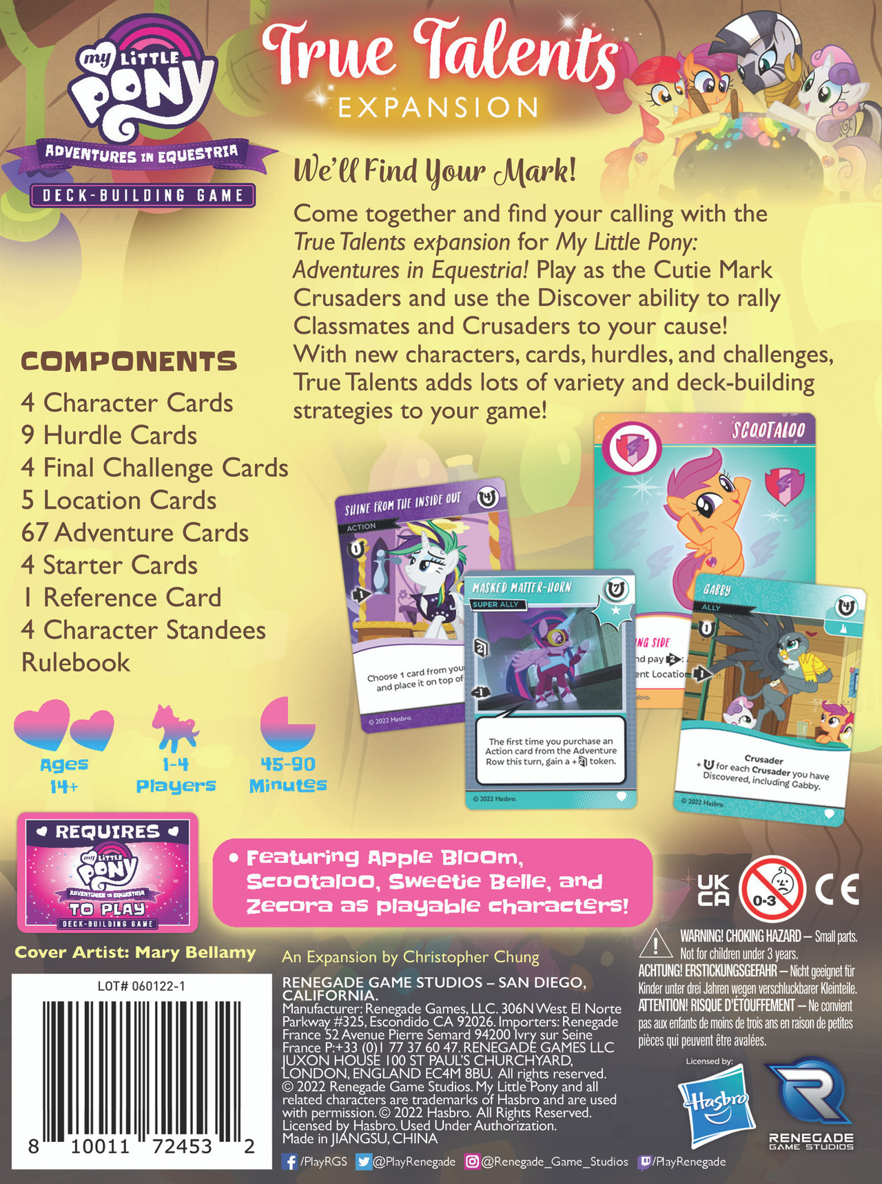 My Little Pony: Adventures in Equestria Deck-Building Game - A Co-op deck builde