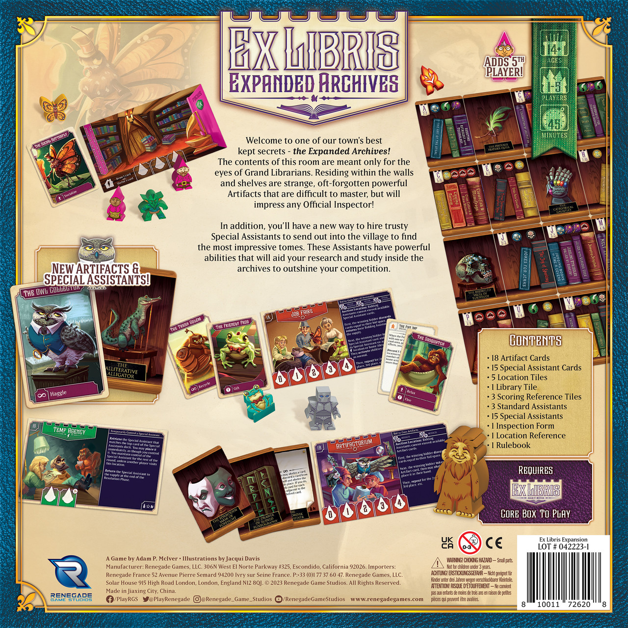 ゲームEx Libris Second Edition Bundle