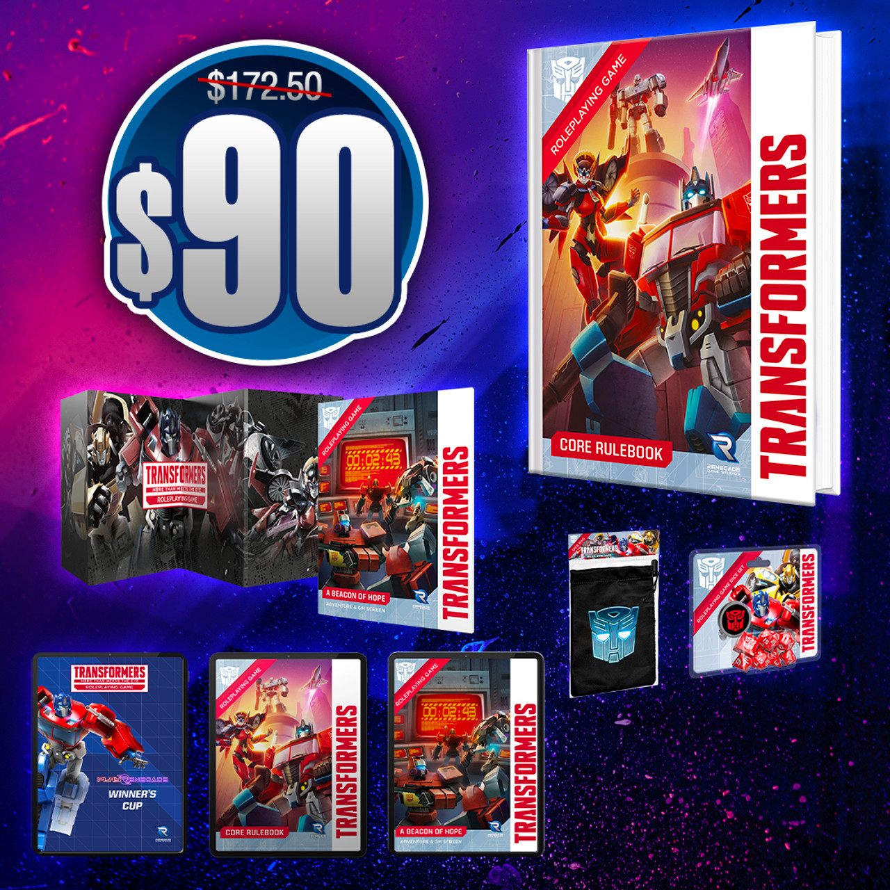 Transformers Roleplaying Game Starter Bundle