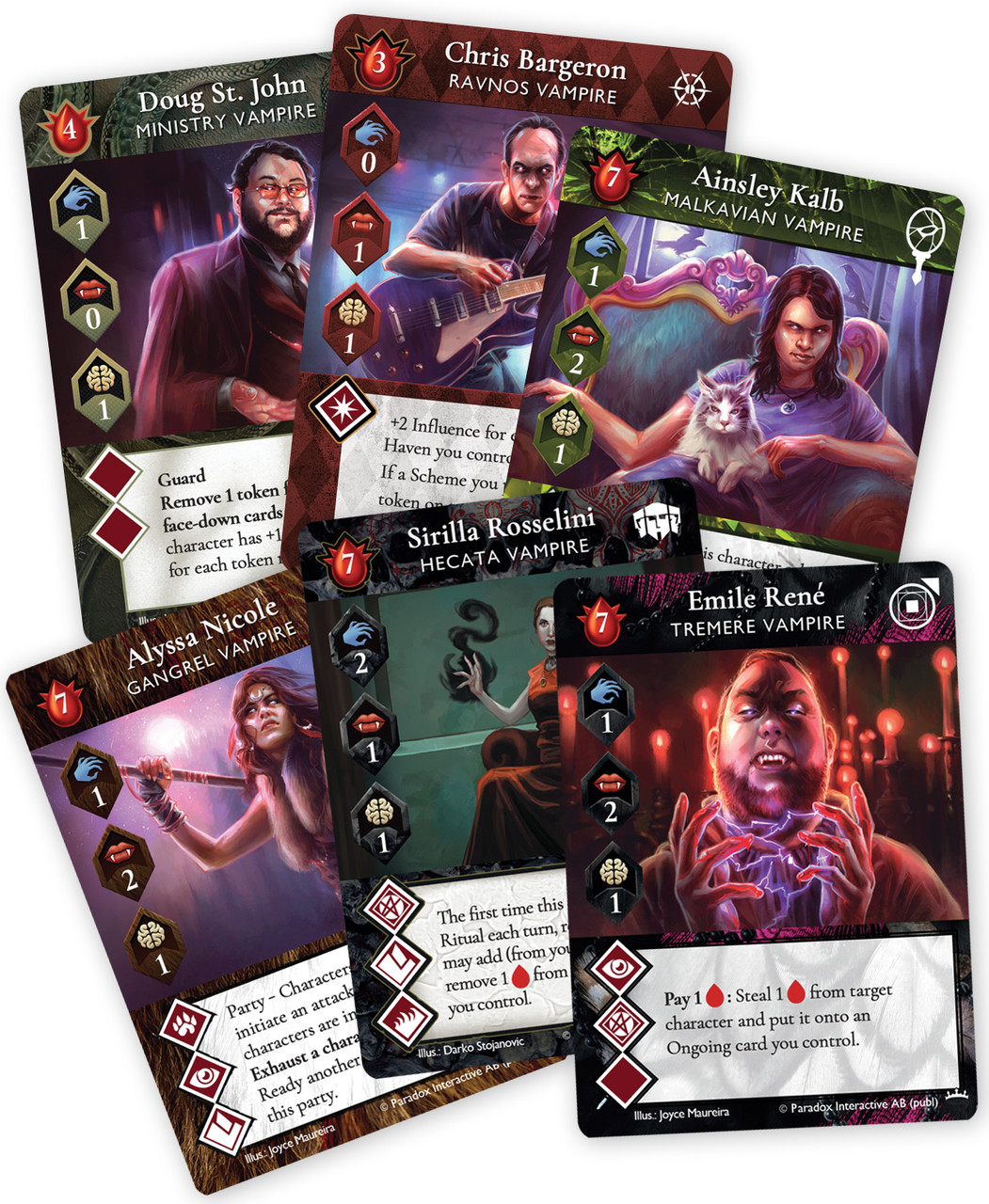 Vampire: The Masquerade Rivals Expandable Card Game Royalty Pack 1