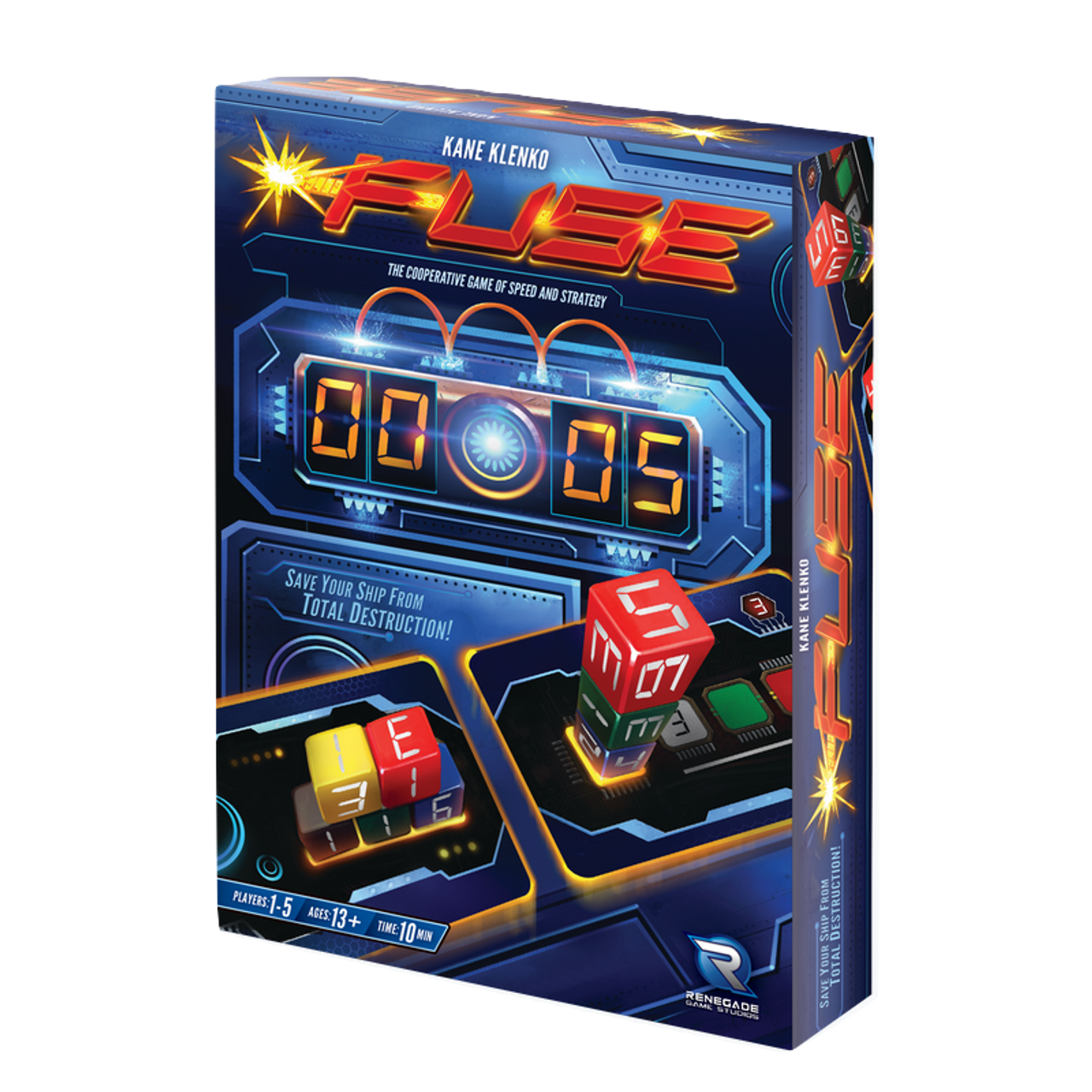 Fuse: Countdown - A Standalone Game Or Expansion for The Original Game,  Renegade Game Studios, Cooperative Intense Gameplay, Family Strategy, Ages