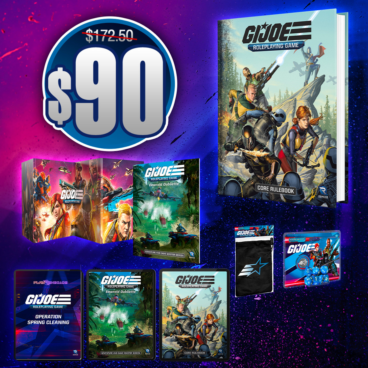 G.I. JOE Roleplaying Game Starter Bundle