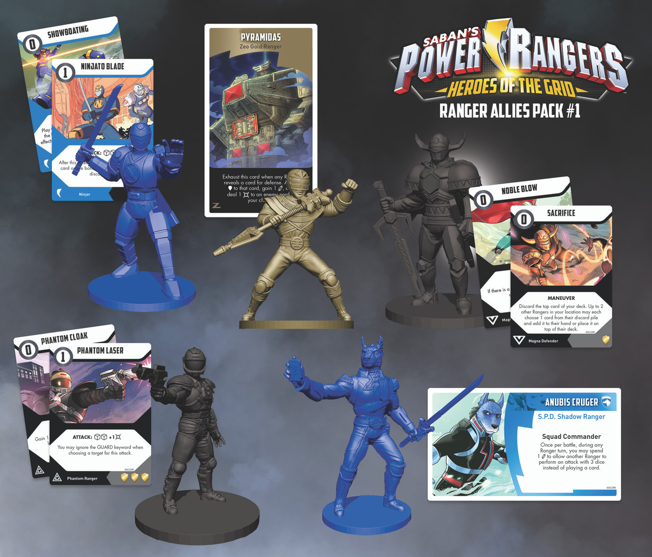 Power Rangers: Heroes of the Grid Ranger Allies Pack #1 - Renegade