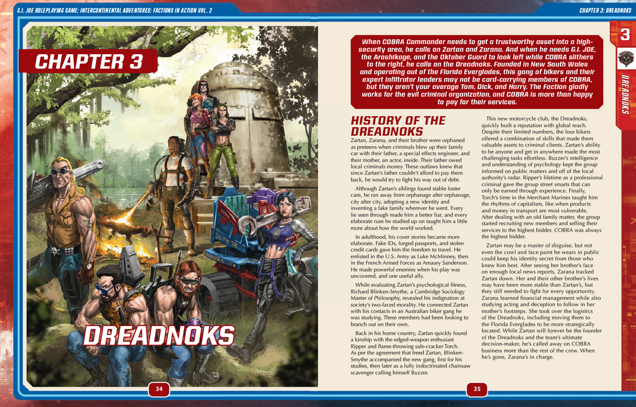 PDF G.I. JOE Roleplaying Game Intercontinental Adventures
