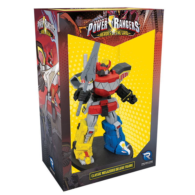 the Grid Painted Megazord Deluxe Figure
