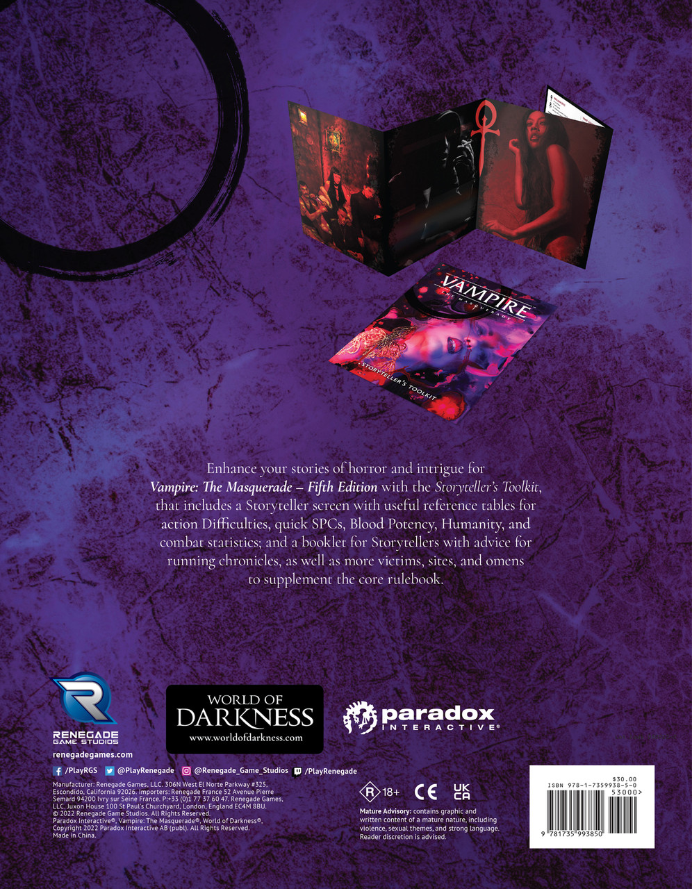 Vampire: The Masquerade 5th Edition Storyteller Bundle  Roll20  Marketplace: Digital goods for online tabletop gaming