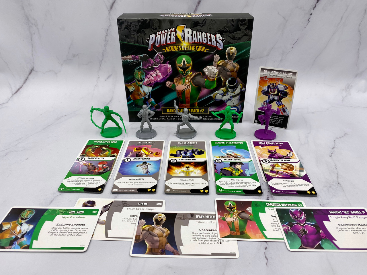 戦隊ヒーロー トレーディングカードセット2冊セット Amazon.com: Renegade Game Studios Power Rangers Heroes of the Grid