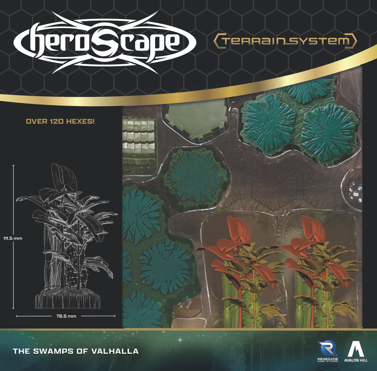 Heroscape: The Swamps of Valhalla Terrain Expansion