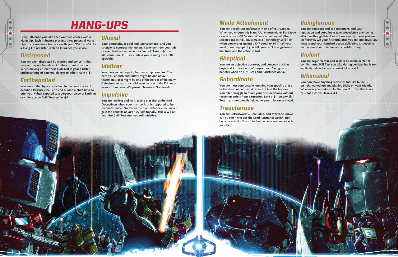 Transformers Roleplaying Game Core Rulebook