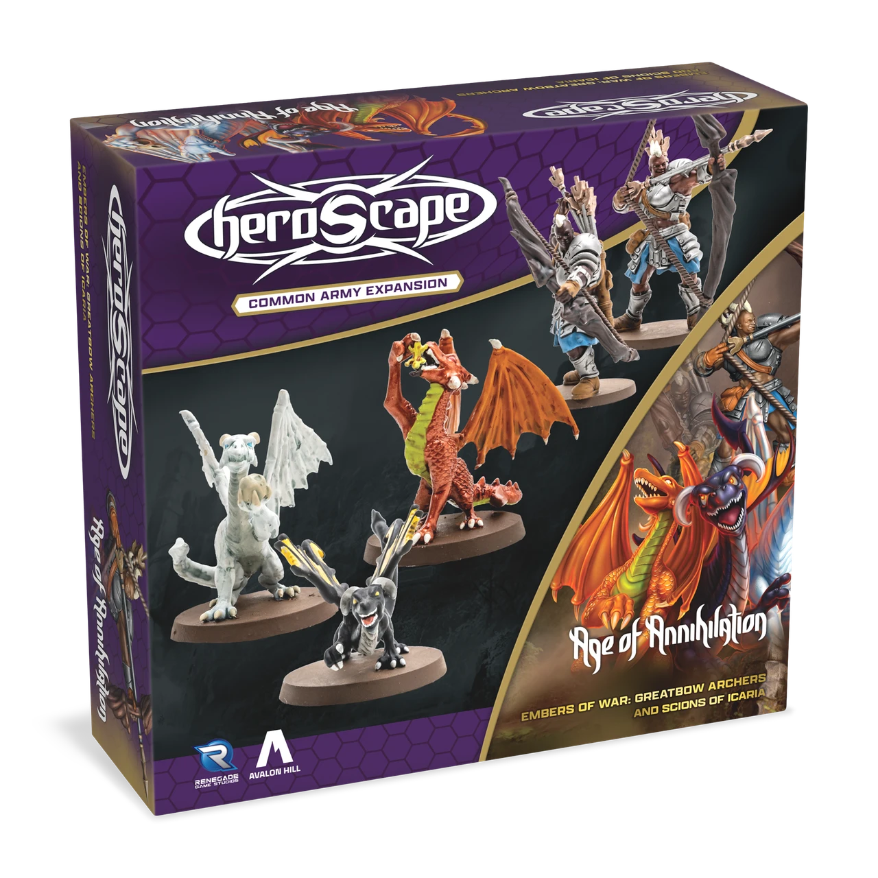 HEROSCAPE : ULTRA Rare Extension Archers Aubrien Et Gladiatrons ( Neuve