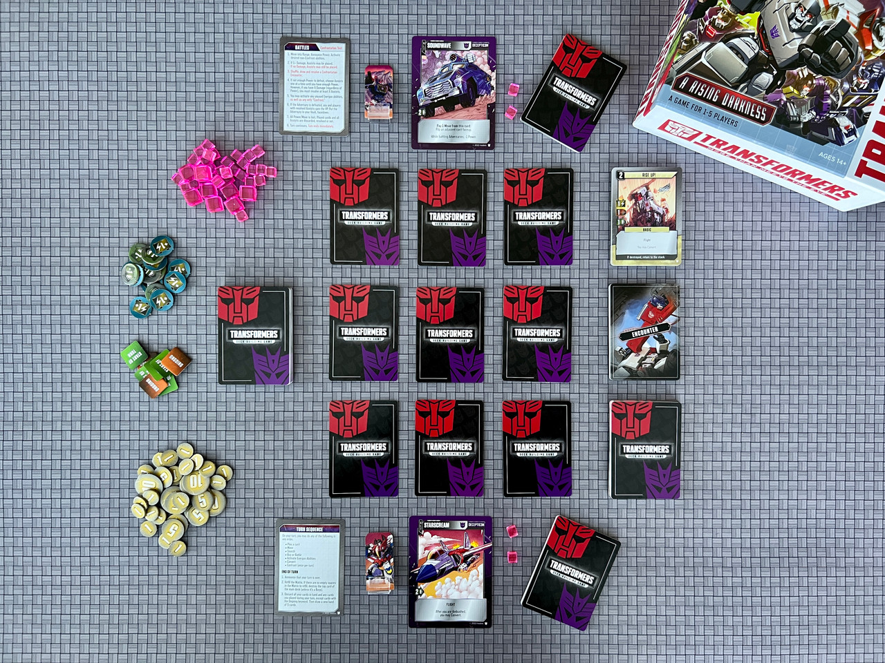 Transformers Deck-Building Game: A Rising Darkness - Renegade Game