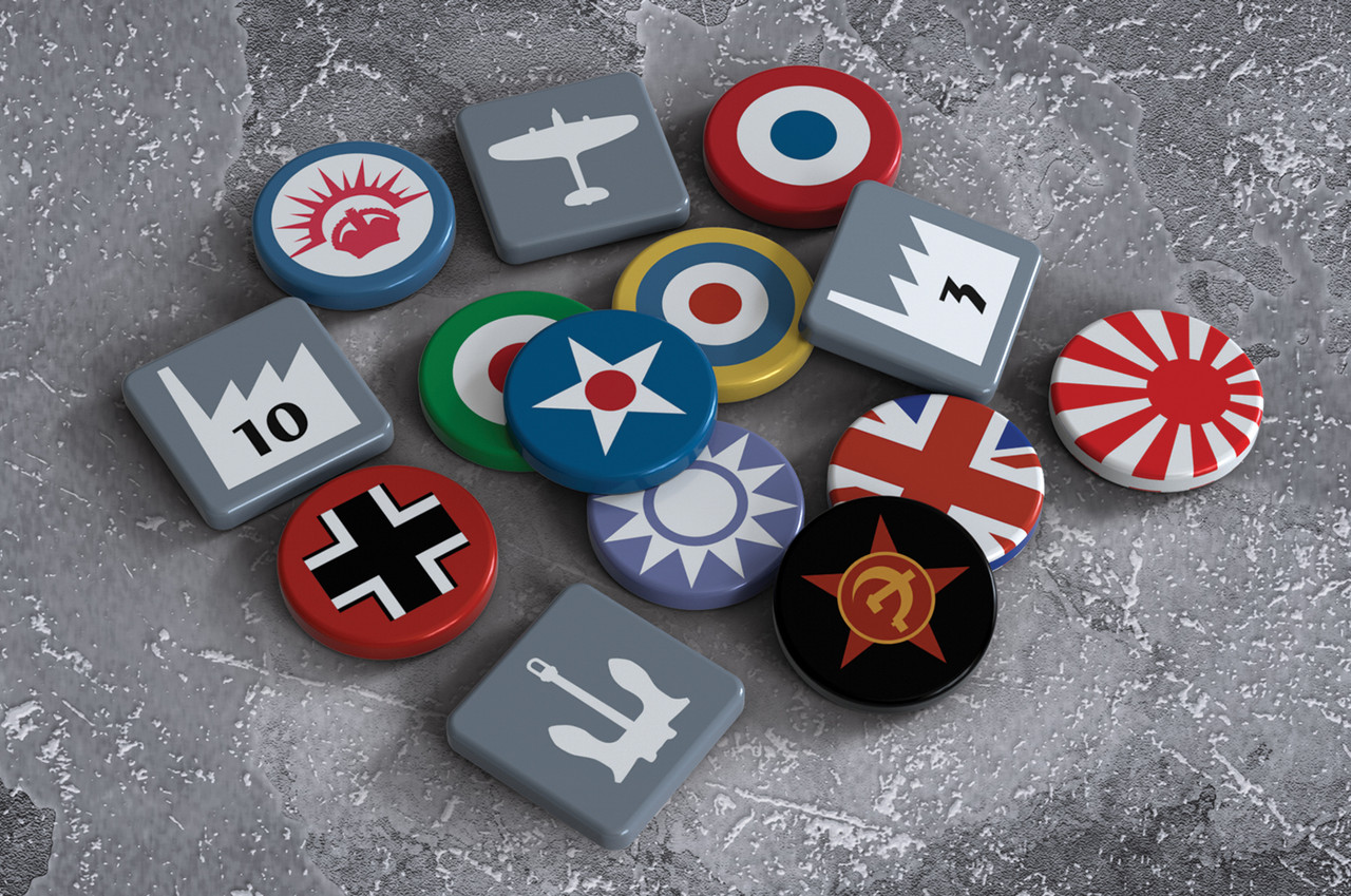 Axis & Allies: Deluxe Token Pack