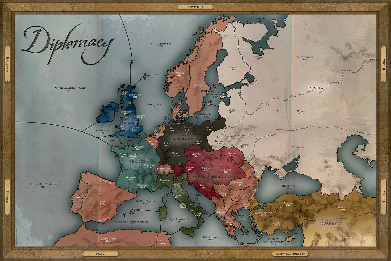Diplomacy Deluxe Map DeluxeMap DIP RGB 
