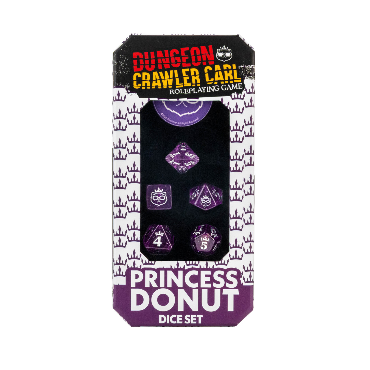 Dungeon Crawler Carl RPG: Princess Donut Dice Set