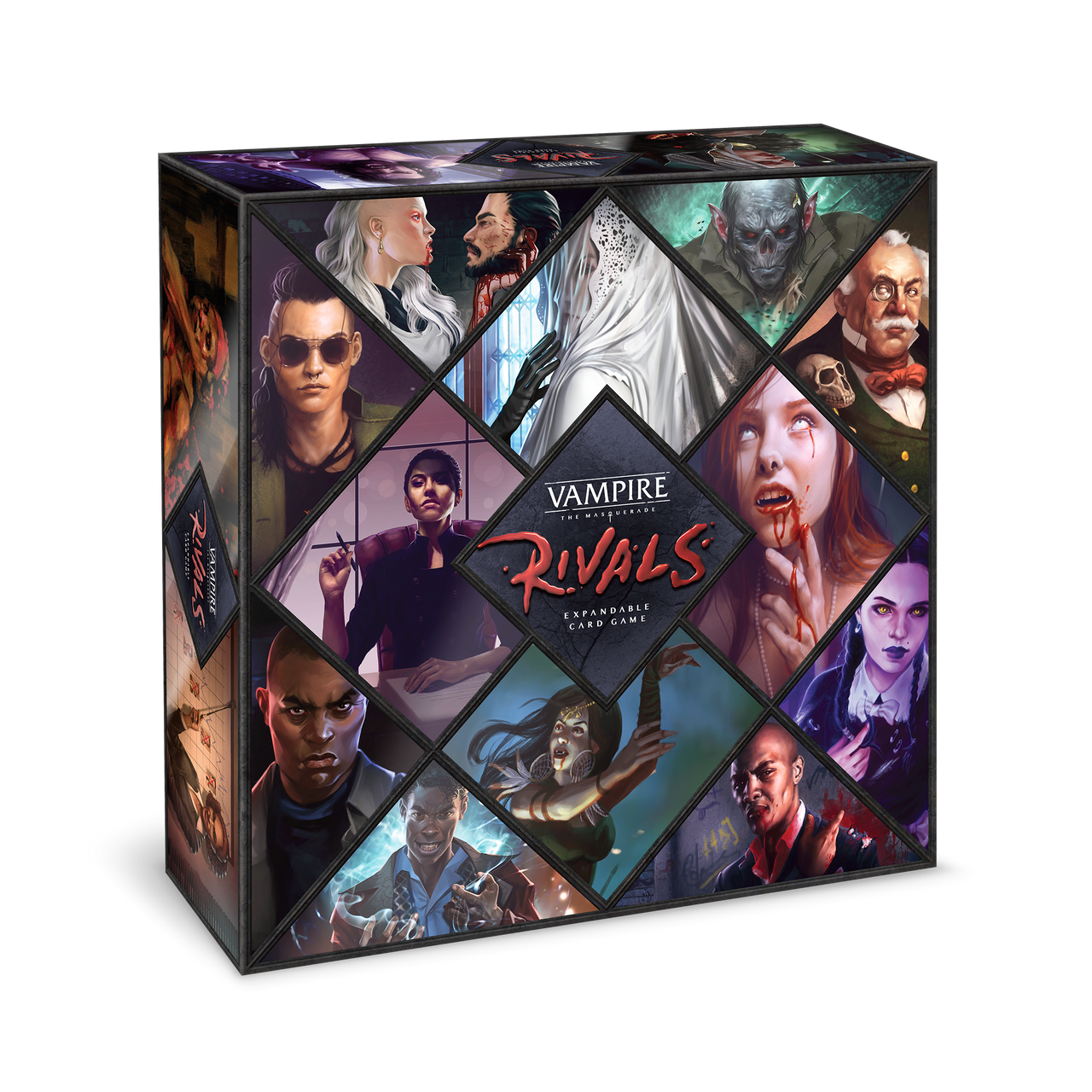 Vampire: The Masquerade Rivals Expandable Card Game Card Storage Box  PRE-ORDER