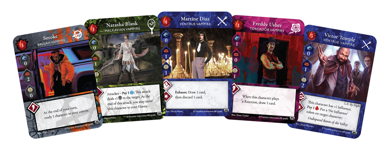 Vampire: The Masquerade Rivals Expandable Card Game (Kickstarter) – All  About Games