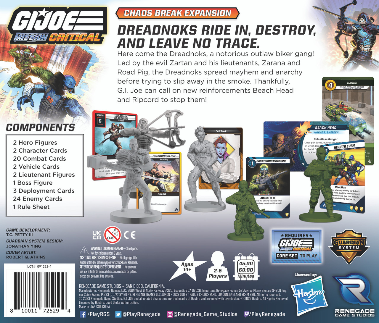G.I. JOE Mission Critical Chaos Break Expansion