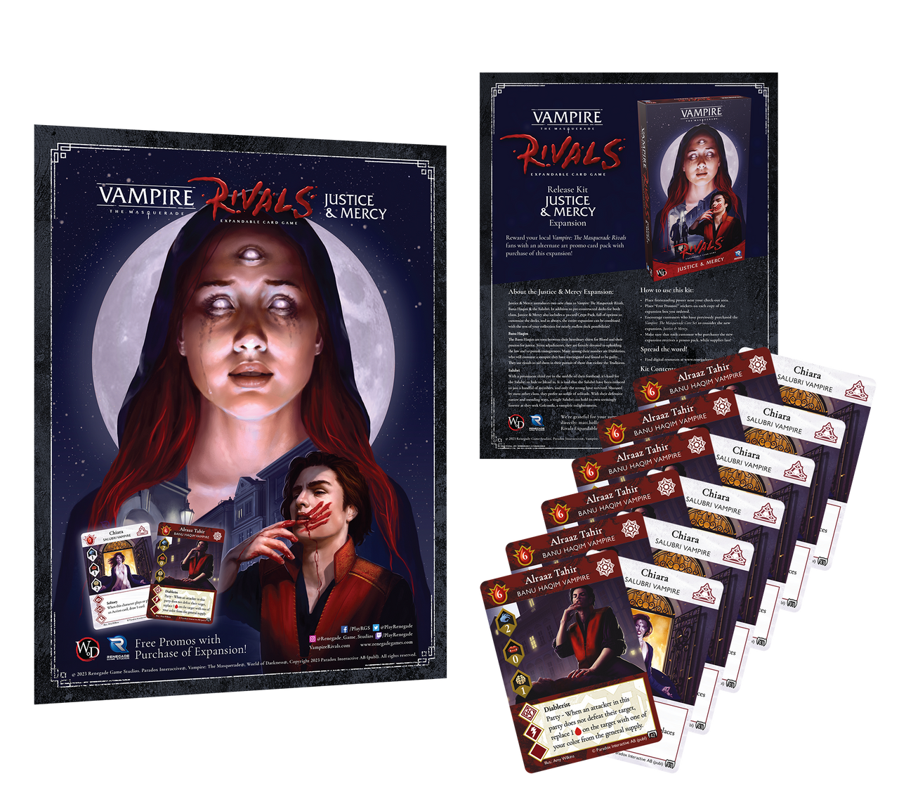 Vampire: The Masquerade Rivals Expandable Card Game The Hunters & The Hunted