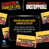 New Achievement! Dungeon Crawler Carl Achievement Ribbons at Gencon! 