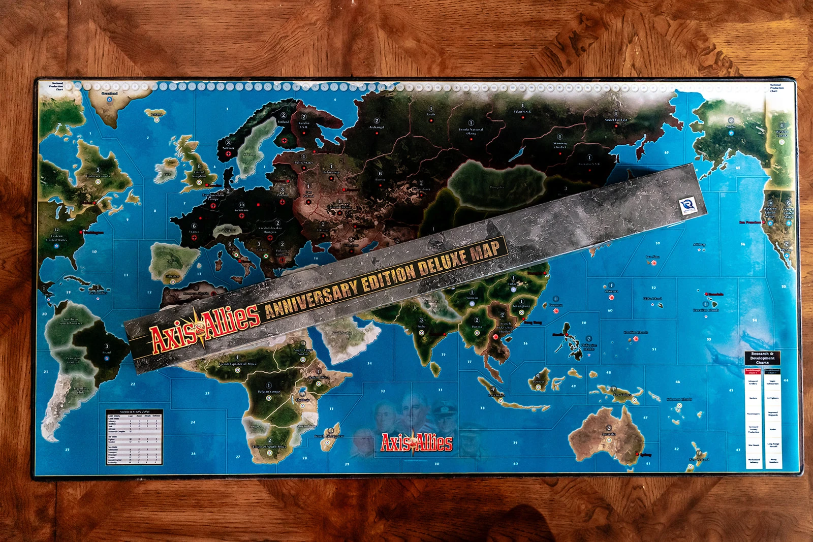 Axis And Allies 1940 Global Axis & Allies 1940 Global Map PRE-ORDER