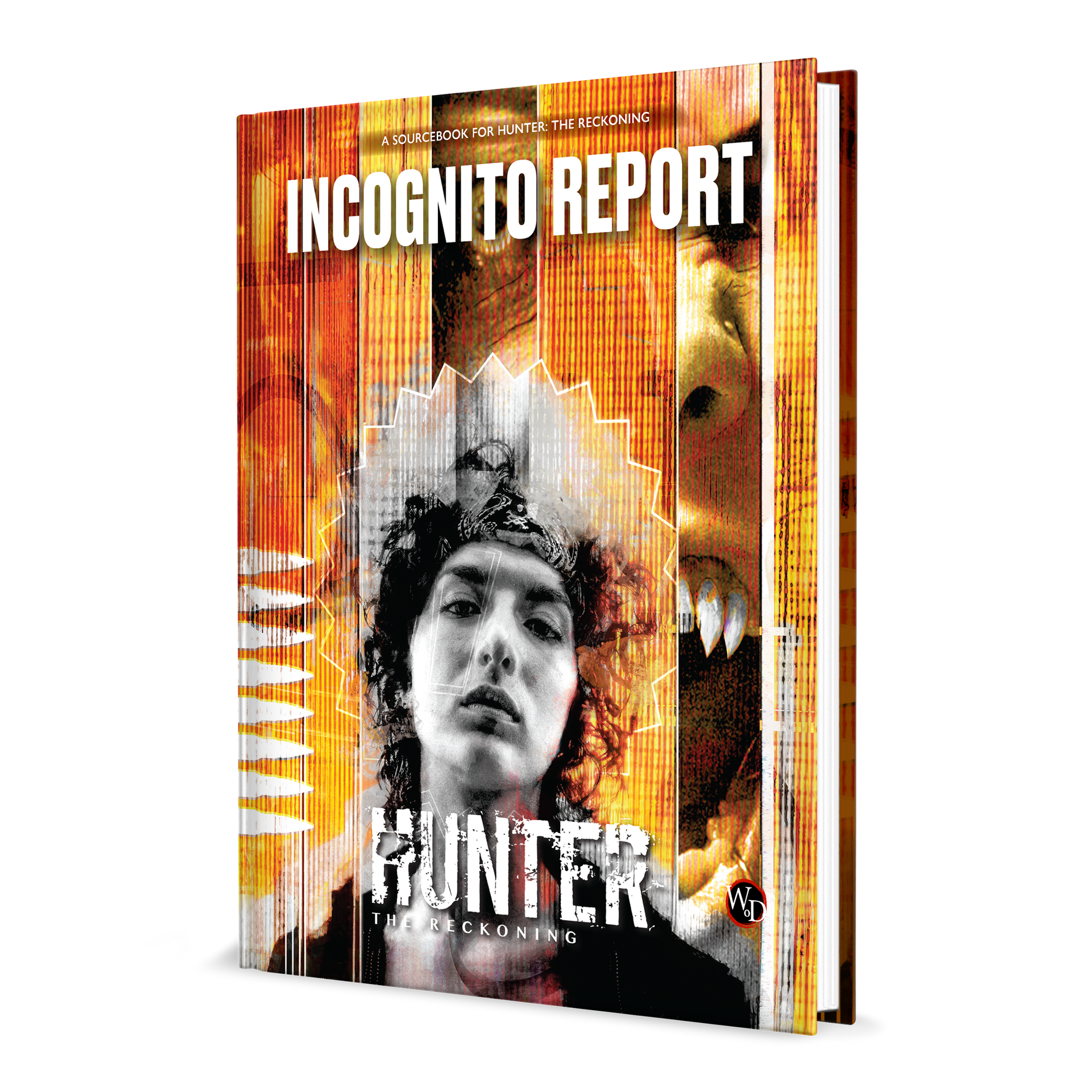 Incognito Report Sourcebook Hunter: The Reckoning 5th Edition Roleplaying Game  -  Renegade Game Studio