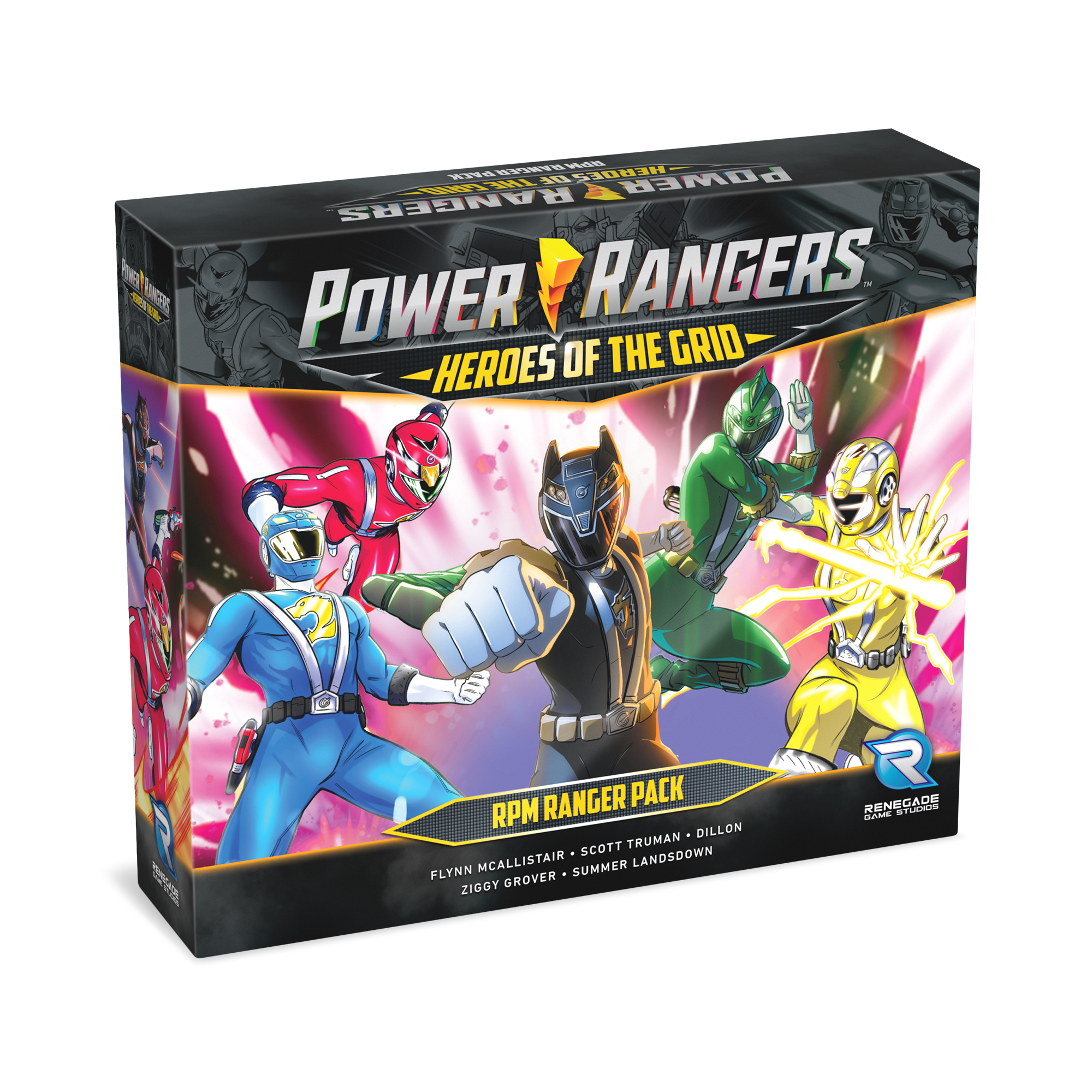 Renegade Game Studios Power Rangers: Heroes Of The Grid - Espansione Merciless Minions Pack #1 (Dino Thunder Pack) - Nuovi Nemici, Cogs E Ciclobot