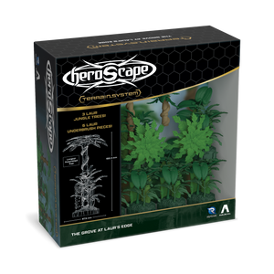 Heroscape: The Grove at Laur’s Edge Terrain Expansion 3D