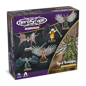 Heroscape: Revna’s Rebuke: Kyrie Warriors Army Expansion Premium Painted Edition 3D Box