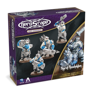 Heroscape: Rising Tide – Knight Primus Adelbern & Ordo Borealis Army Expansion 3D