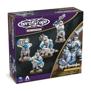 Heroscape: Rising Tide – Knight Primus Adelbern & Ordo Borealis Army Expansion Premium Painted Edition 3D