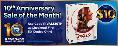 Flash Sale! Get the Vampire: The Masquerade Rivals Core Set for just $10!