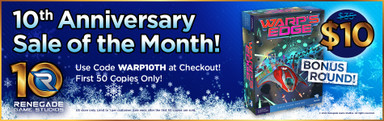 FLASH SALE BONUS ROUND: Get Warp's Edge For Just $10! 