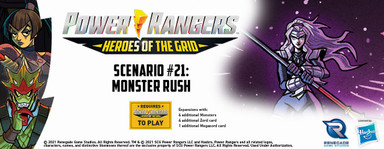 Power Rangers: Heroes of the Grid Scenario #21 - Monster Rush!