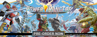Announcing Four New Power Rangers Roleplaying Game Products!