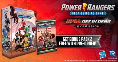 Announcing RPM: Get in Gear, the Latest Expansion for the Power Rangers Deck-Building Game!