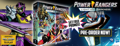 A Battle of Light & Darkness! Pre-Order the Next Power Rangers Heroes of the Grid Expansions Today!