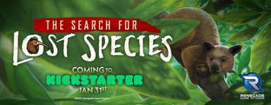The Search for Lost Species Launches on Kickstarter Jan 31st!